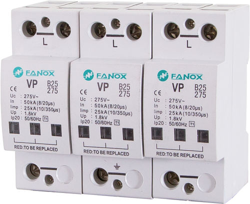 Relais de protection de surtension - VP series - FANOX ELECTRONIC - AC / pour ligne électrique aérienne / sur rail DIN