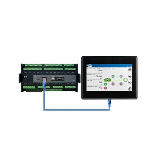 Contrôleur de groupe électrogène automatique - AGC-4 Mk II - DEIF - pour alimentation de secours