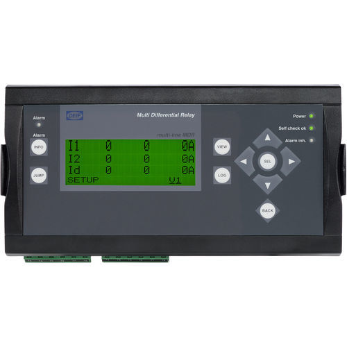 Relais de protection de courant - MDR-2 series - DEIF - triphasé / AC / pour générateur