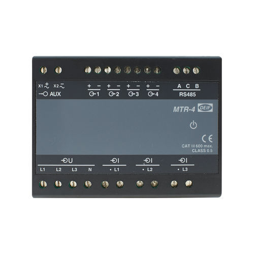 Transducteur de facteur de puissance - MTR-4 - DEIF - de tension AC / USB