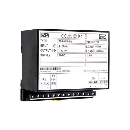 Convertisseur DC/DC abaisseur - TDG-210DG - DEIF - isolé / sur rail DIN / industriel