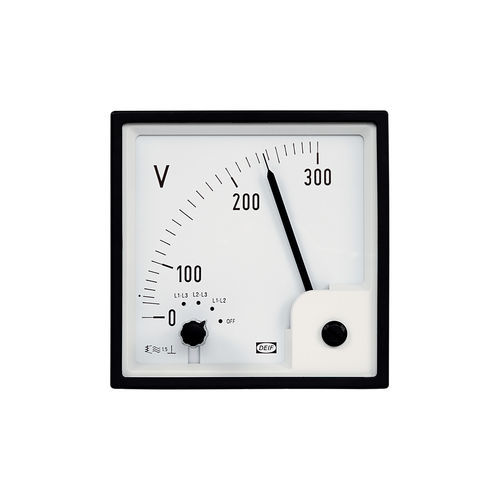 Voltmètre analogique - EQ96-sw7 - DEIF - stationnaire / AC