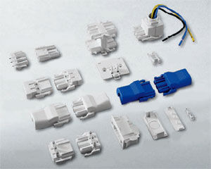 Prise et fiche encastrée - 2.5 - 4 mm², 15 - 16 A, 250 - 400 V | AL, NAC series  - KORNER - basse tension