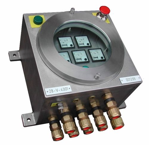 Boîte de dérivation en saillie - PCX 1 Inox - IDRM - antidéflagrante / en acier inoxydable / avec presse-étoupe