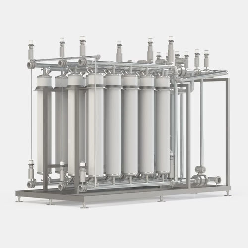 Unité de filtration de pression - E2UF - E2PS GmbH - pour eau / à eau / en acier inoxydable