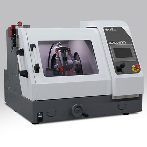 Machine de découpe à lame oscillante - SERVOCUT 302-MA series - Metkon Instruments Inc. - pour métal / d'échantillons / pour applications industrielles