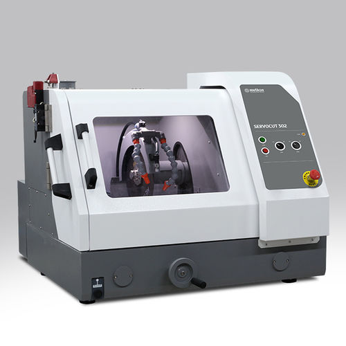 Machine de découpe à lame oscillante - SERVOCUT 302-MM series - Metkon Instruments Inc. - pour métal / d'échantillons / pour applications industrielles