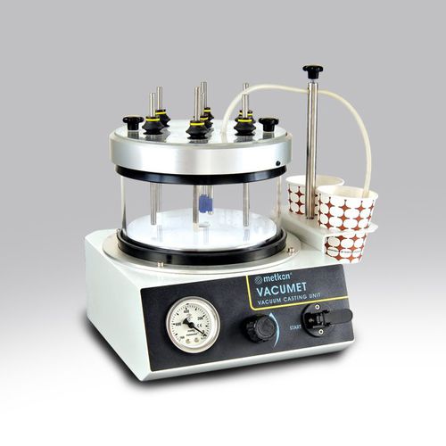 Presse à enrober à froid - VACUMET 52 - Metkon Instruments Inc. - sous vide / pneumatique