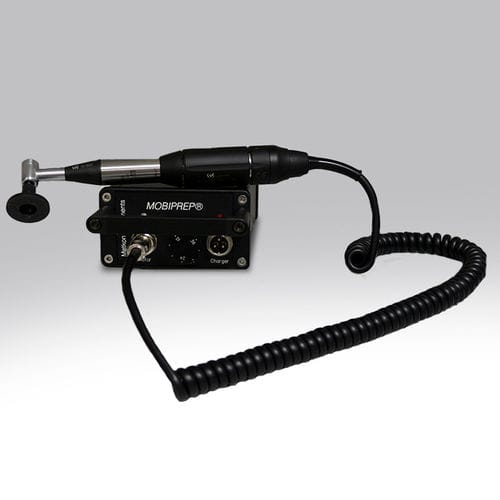 Meuleuse polisseuse portative - MOBIPREP - Metkon Instruments Inc. - stationnaire / électrique / brushless