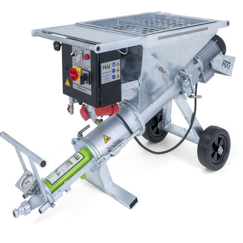 Pompe à mortier - MAI®400EASY series  - Mai International - électrique / pour la construction / de manutention