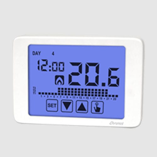 Thermostat électronique - CHRONOS - ORBIS TECNOLOGÍA ELÉCTRICA - montage en surface / AC / IP40