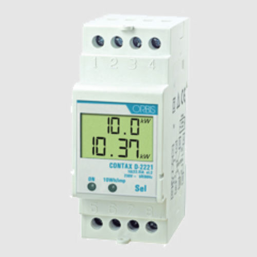 Compteur d'énergie électrique monophasé - CONTAX D-2221 - ORBIS TECNOLOGÍA ELÉCTRICA - sur rail DIN / numérique