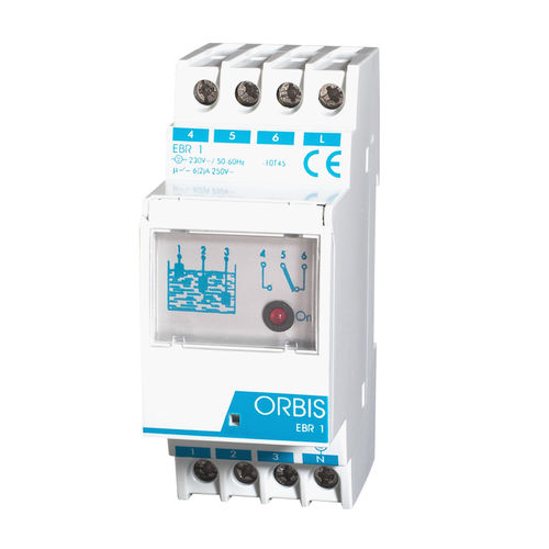 Relais de contrôle de niveau - EBR-1 - ORBIS TECNOLOGÍA ELÉCTRICA - sur rail DIN / ajustable / modulaire