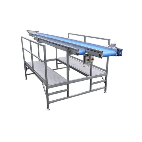 Convoyeur à bande - FMT’s Prep - FMT - Food Processing Technology - à double bande / horizontal / de transport
