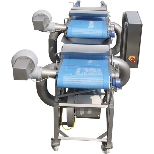Sécheur à air sec - FMT - Food Processing Technology - continu / pour l'industrie agroalimentaire / avec convoyeur à bande