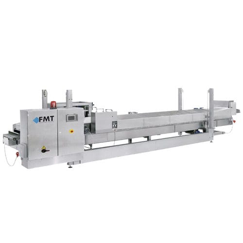 Friteuse industrielle en continu - FFRU - FMT - Food Processing Technology - électrique / avec filtre