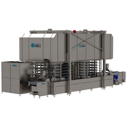 Four spiralé - FFHAF-DS - FMT - Food Processing Technology - électrique / à air chaud / à faible consommation énergétique