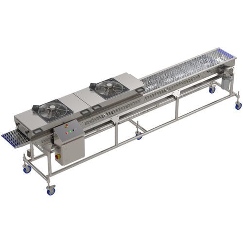 Convoyeur à bande - FMT - Food Processing Technology - de transport / de refroidissement / à hauteur réglable