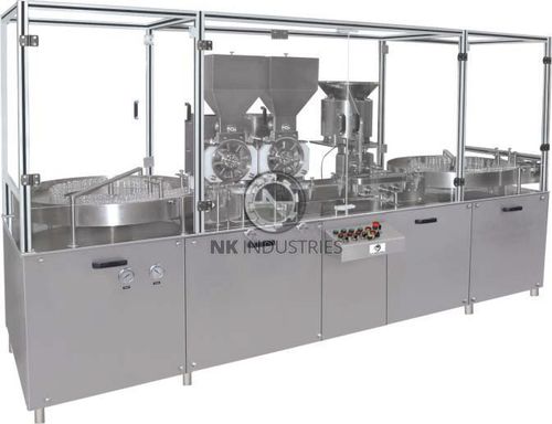 Remplisseuse automatique - NKPF-240 - N.K. INDUSTRIES - d'ampoules / pour poudre / pour l'industrie pharmaceutique