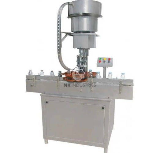 Capsuleuse pneumatique - NKCS-60 - N.K. INDUSTRIES - motorisée / automatique / pour flacon