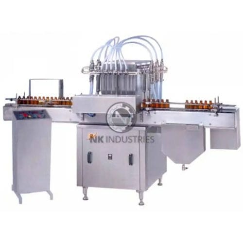 Remplisseuse automatique - NKLF-100 - N.K. INDUSTRIES - de bouteilles / d'ampoules / pour liquide