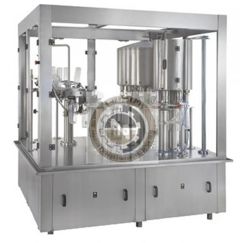Rinceuse / remplisseuse / capsuleuse d'eau - NKRFC-25 - N.K. INDUSTRIES - pour bouteilles en plastiques / automatique / rotative