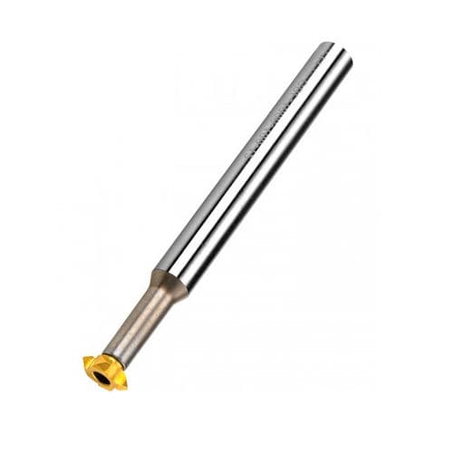 Fraise à plaquettes - 3T - YIH TROUN CUTTING TOOLS GMBH - à fileter / pour rainures en T / à queue cylindrique