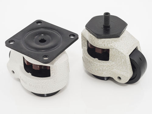 Roulette fixe - AC-65 series - Tai Sam Hardware Corporation - à platine / à tige / en acier