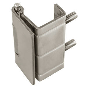 Charnière invisible - HGS-1063-2 - Tai Sam Hardware Corporation - plate / en acier inoxydable / encastrée