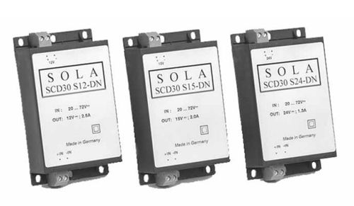 Convertisseur DC/DC abaisseur - SCD series - SolaHD - non-isolé / encapsulé / pour environnements sévères