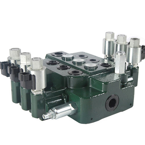 Distributeur hydraulique à tiroir - GDV120 - Shanghai Guorui Hydraulic Technology Co., Ltd - avec actionnement manuel / électrohydraulique / monobloc