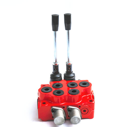 Distributeur hydraulique à tiroir - GDV25 - Shanghai Guorui Hydraulic Technology Co., Ltd - avec actionnement manuel / 4/3 voies / monobloc
