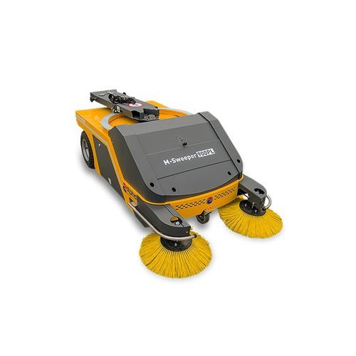 Balayeuse accompagnée - M-Sweeper series - Alpha Technology - électrique / d'extérieur / d'intérieur