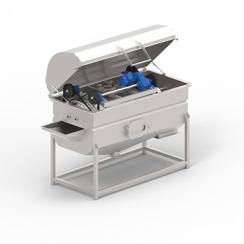 Laveuse de légumes - 60t/h - EIMA Engineering GmbH - à tambour / pulvérisatrice / à faible consommation d'eau