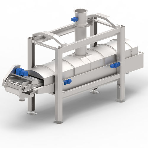 Friteuse industrielle en continu - EIMA Engineering GmbH - pour pommes de terre / à convoyeur / automatique