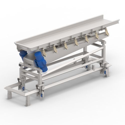 Convoyeur vibrant - EIMA Engineering GmbH - horizontal / à moteur électrique / pour l'industrie agroalimentaire