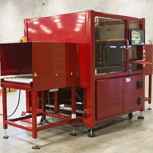 Cellule robotisée d'ouverture de cartons - IBOD - TM Robotics - de découpe / pour l'industrie agroalimentaire / pour l'industrie électronique