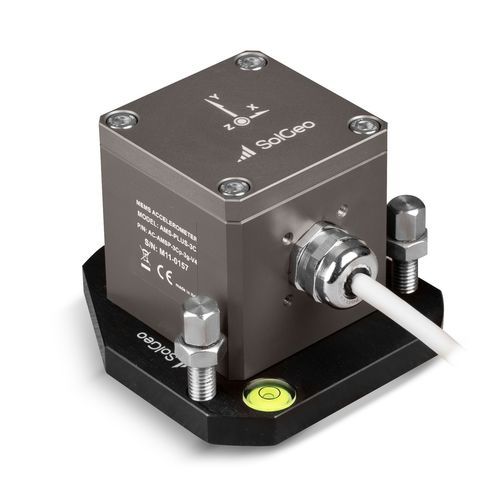 Accéléromètre sismique - AMS-PLUS  - SOLGEO SRL - 2 axes / 1 axe / 3 axes
