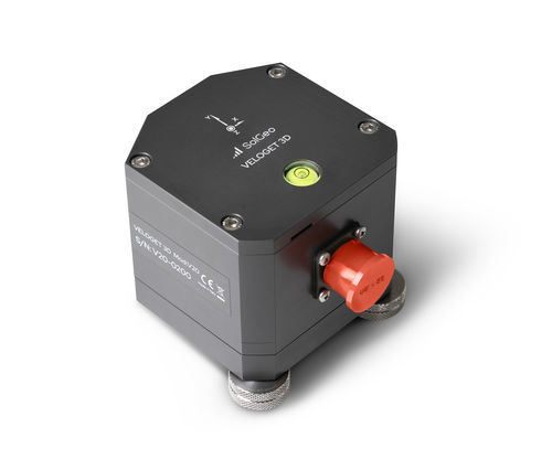 Sismomètre 3 axes - VELOGET 3D - SOLGEO SRL - 1 axe / 2 axes / pour le génie civil