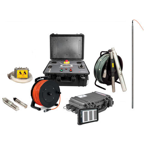 Système de test portable - SET SEISMIC CROSS HOLE - SOLGEO SRL - pour études sismiques / compact / automatique