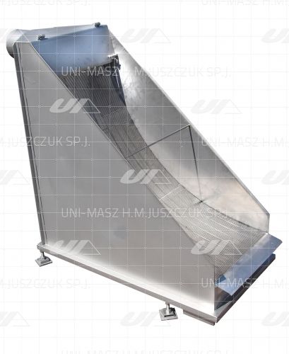 Unité de filtration à tamis - Uni-Masz H.M. Juszczuk Sp.j. - pour eaux usées / pour l'industrie agroalimentaire