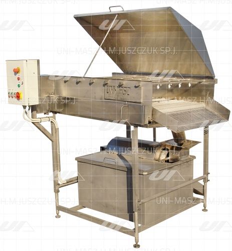 Laveuse agro-alimentaire à brosse - Uni-Masz H.M. Juszczuk Sp.j. - pour fraises / pour prunes / d'oignons