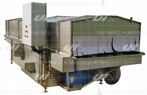 Tunnel de lavage de palettes - Uni-Masz H.M. Juszczuk Sp.j. - pour caisses