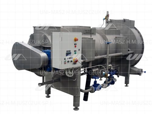 Machine à blanchir pour champignons - Uni-Masz H.M. Juszczuk Sp.j. - de pommes de terre / pour l'industrie agroalimentaire / sur pied