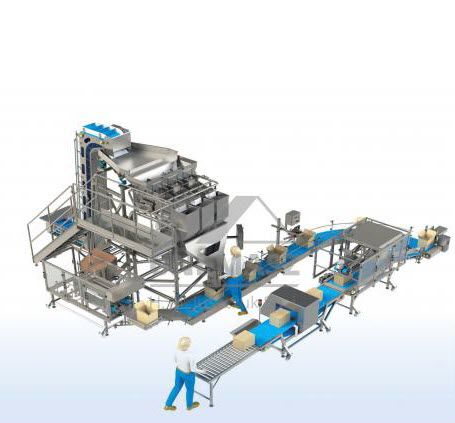 Ligne de conditionnement pour produits alimentaires surgelés - Uni-Masz H.M. Juszczuk Sp.j. - pour multi produits / automatique