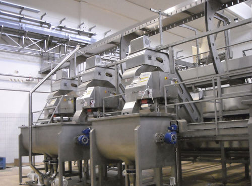 Trancheuse-cubeuse pour fruits - Agromeccanica srl - pour légumes
