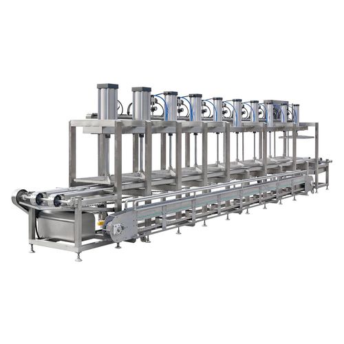 Presse pour le moulage - FB0020 series - Yung Soon Lih Food Machine, Co., Ltd. - pour l'industrie agroalimentaire / automatique