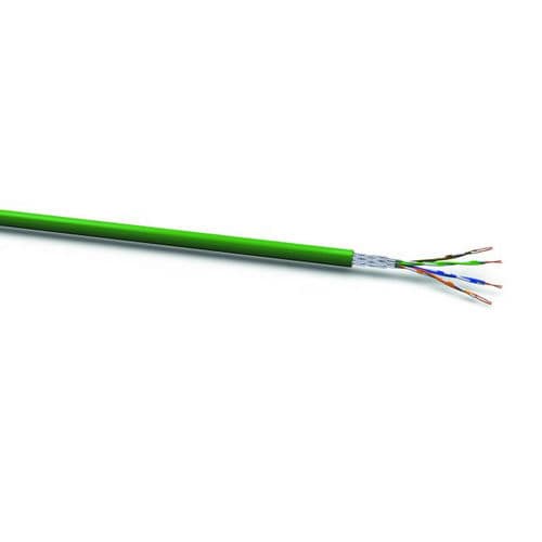 Câble électrique de données - SF/UTP 4PR AWG 26/7 PUR - VOKA - robuste / industriel / pour l'industrie