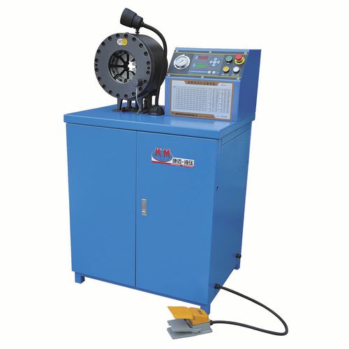 Sertisseuse de tuyau flexible - KM-91C-6D - Handanshi Kangmai Hydraulic Equipment Co. Ltd. - automatique / hydraulique / de grande capacité