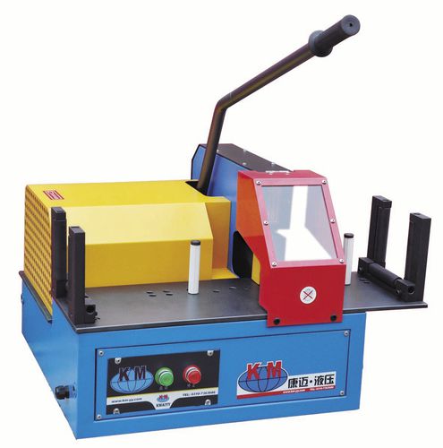 Machine de découpe de tuyau flexible - KM-S350B - Handanshi Kangmai Hydraulic Equipment Co. Ltd. - de lame / à chargement manuel / triphasée